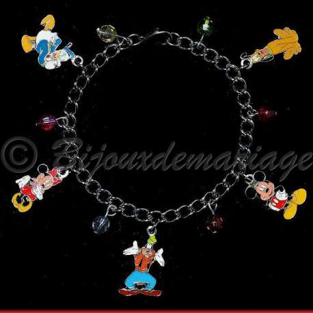 Bracelet enafant Mickey et ses amis