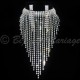 Parure bijoux SENSUALITÉ, cristal, structure ton argent